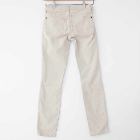 VINCE Crop Skinny Ankle Stretch Khaki Jeans Pants - Picture 3 of 16